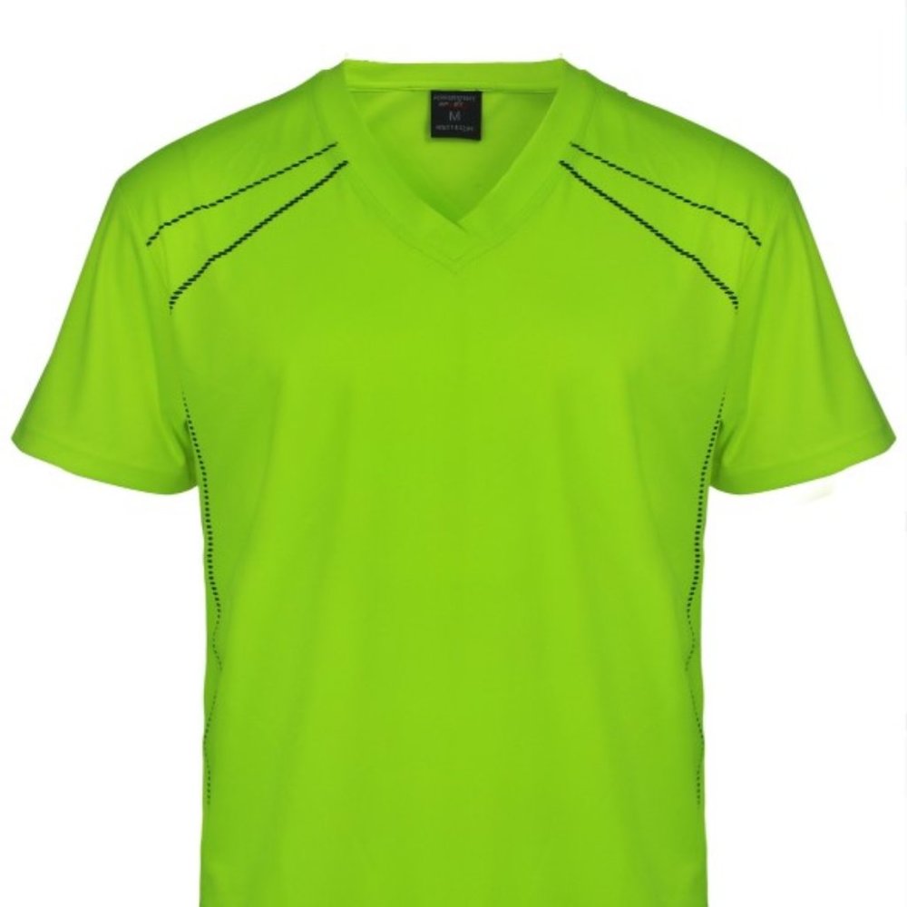 Dry Fit Sweat Wicking Round Neck Short Sleeve Tee